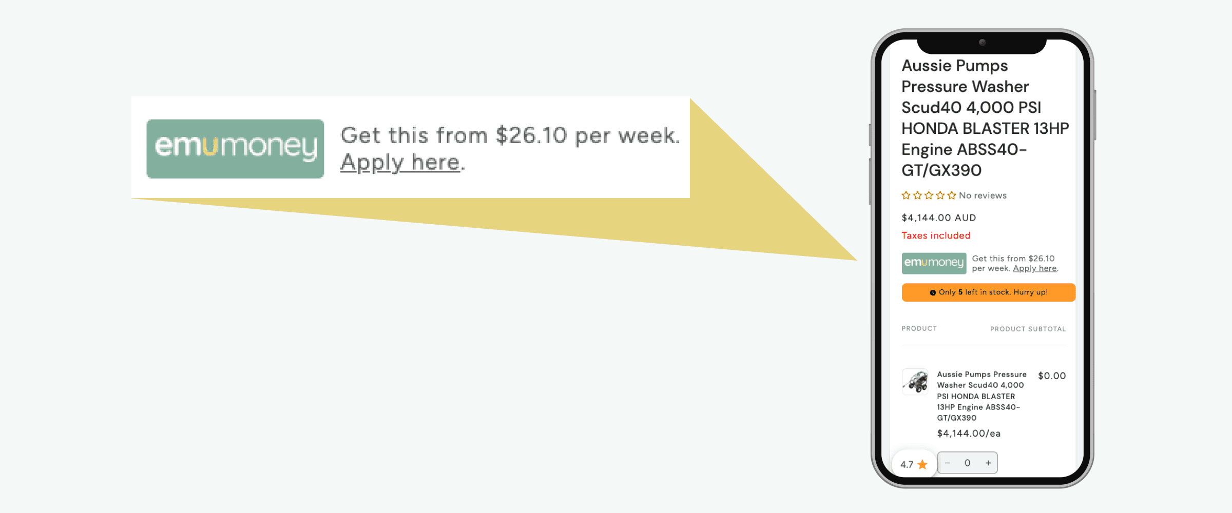 Emu Money - Finance your equipment purchase from Cleaners Gallery