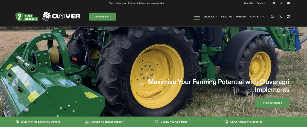 Emu Money - Finance your equipment purchase from Clover Agri