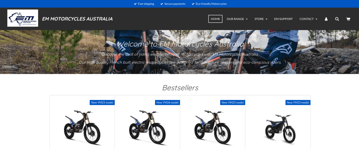 Emu Money - Finance your EM Motorcycles Australia purchase