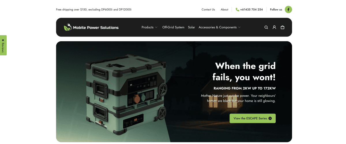 Emu Money - Finance your off-grid solar and battery storage from Mobile Power Solutions