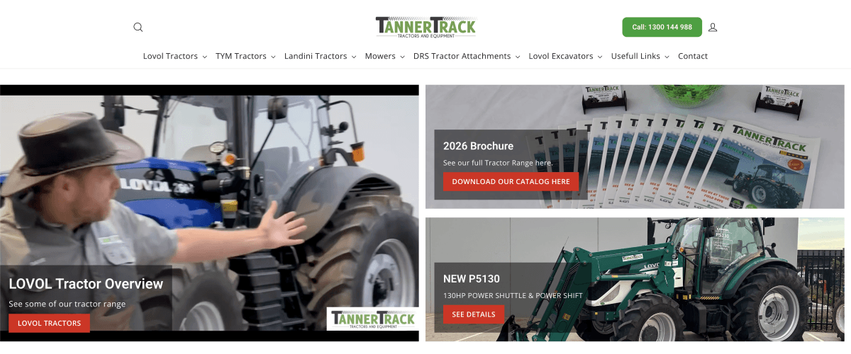 Emu Money - Finance your equipment purchase from Tanner Track